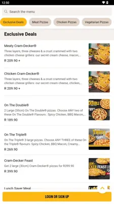 Debonairs Pizza android App screenshot 2