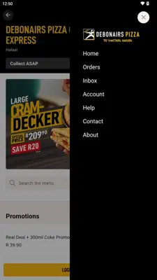 Debonairs Pizza android App screenshot 4