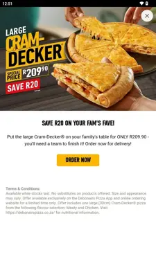 Debonairs Pizza android App screenshot 8